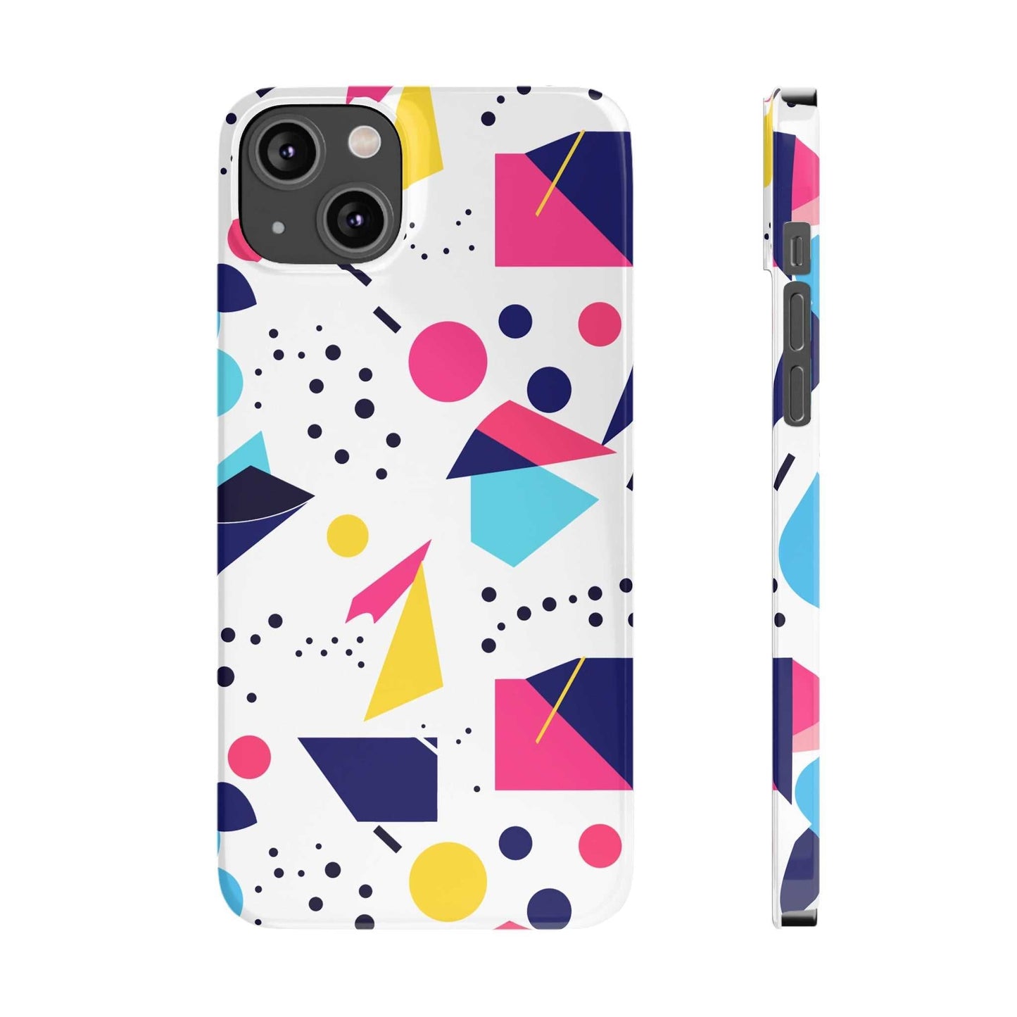 80s / 90s RETRO PATTERN LIGHT | Slim iPhone Case