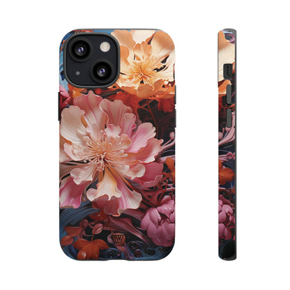 PAINT SWIRL FLOWERS | Tough Phone Case