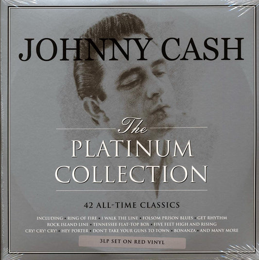 Johnny Cash - The Platinum Collection (3xLP) (red vinyl)