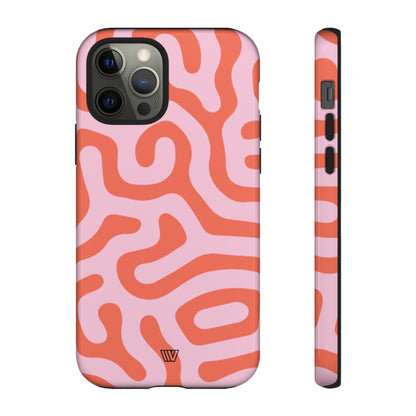 CORAL ORGANIC LINES | Tough Phone Case