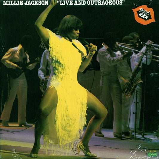 Millie Jackson - Live And Outrageous Rated XXX (Original Jamaican Press) (Jamaica press) (orig. press)