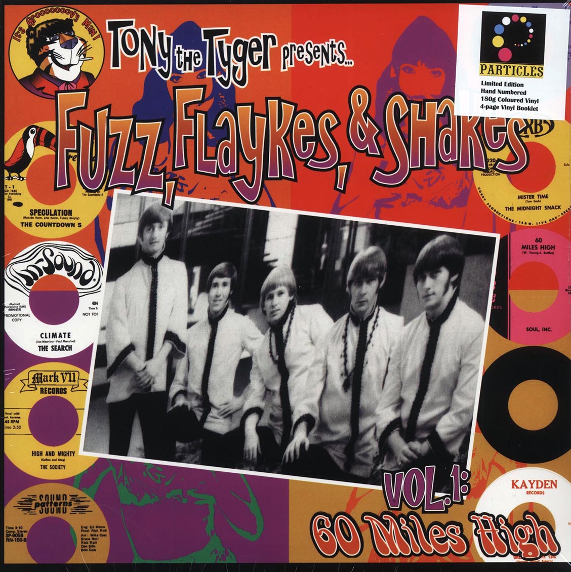 Various - Fuzz, Flaykes & Shakes Volume 1: 60 Miles High (numbered ltd.ed.) (180g) (colored vinyl)