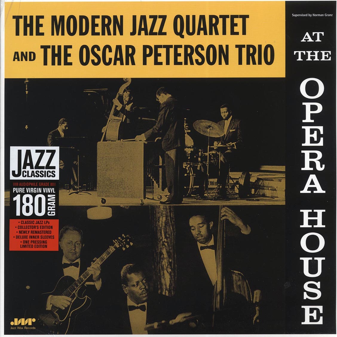 Modern Jazz Quartet, The Oscar Peterson Trio - At The Opera House (DMM) (ltd. 400 copies made) (180g) (High-Def VV) (remastered)