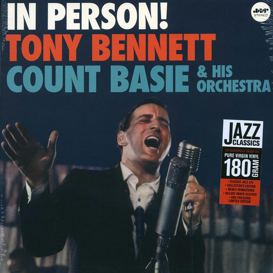 Tony Bennett, Count Basie & His Orchestra - In Person! (+ 2 bonus tracks) (DMM) (ltd. ed.) (180g) (High-Def VV) (remastered)