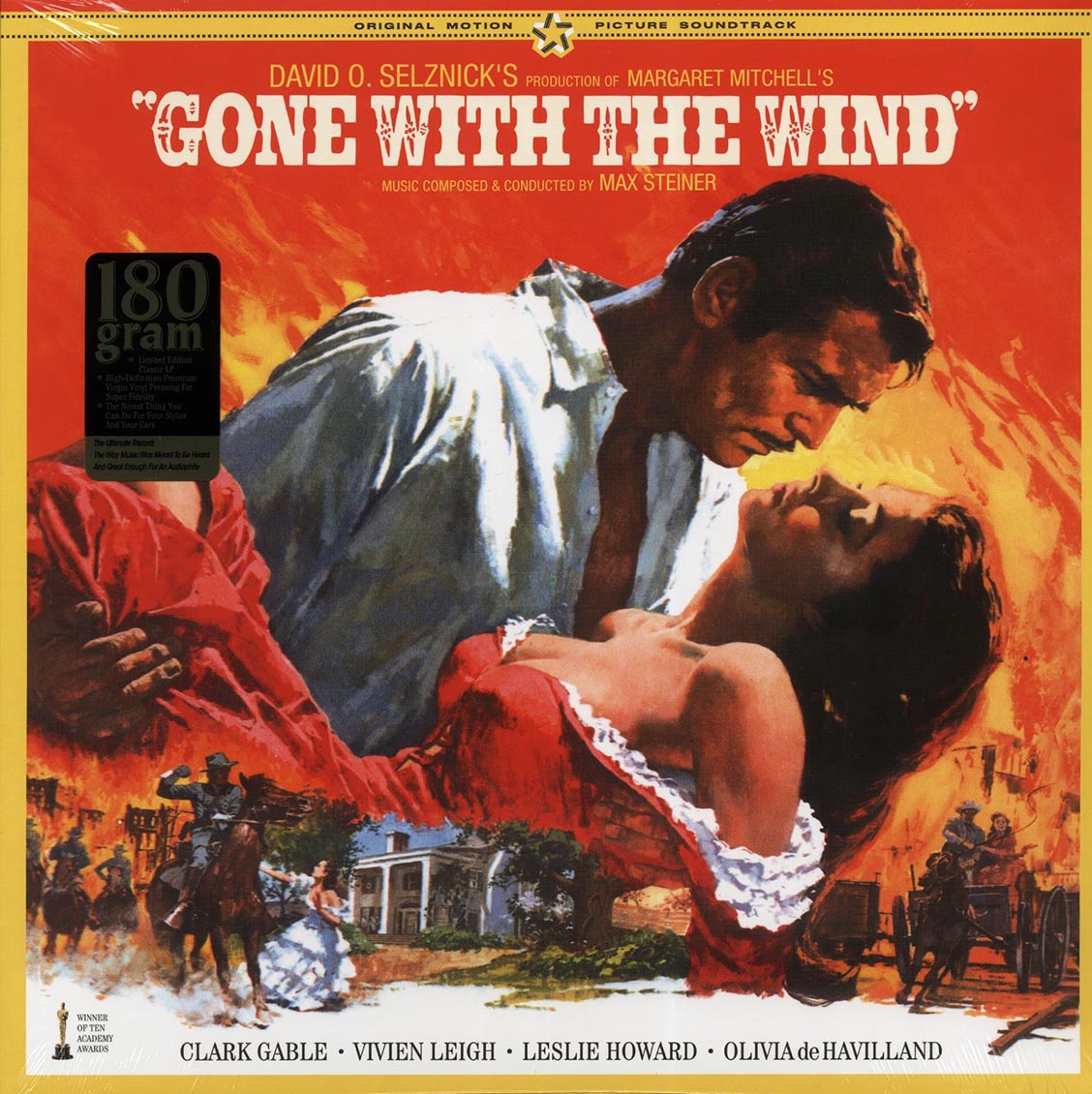 Max Steiner - Gone With The Wind: Original Motion Picture Soundtrack (+ 2 bonus tracks) (DMM) (ltd. ed.) (180g) (High-Def VV)