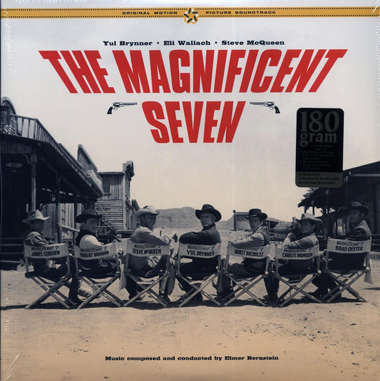 Elmer Bernstein - The Magnificent Seven: Original Motion Picture Soundtrack (22 tracks) (DMM) (ltd. ed.) (2xLP) (180g) (High-Def VV)