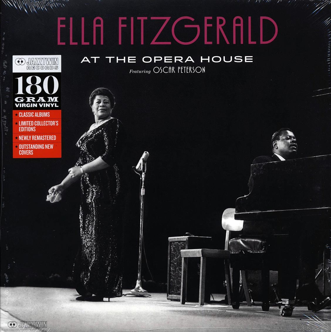 Ella Fitzgerald, Oscar Peterson - At The Opera House: Featuring Oscar Peterson (+ 2 bonus tracks) (DMM) (ltd. ed.) (180g) (High-Def VV) (remastered)