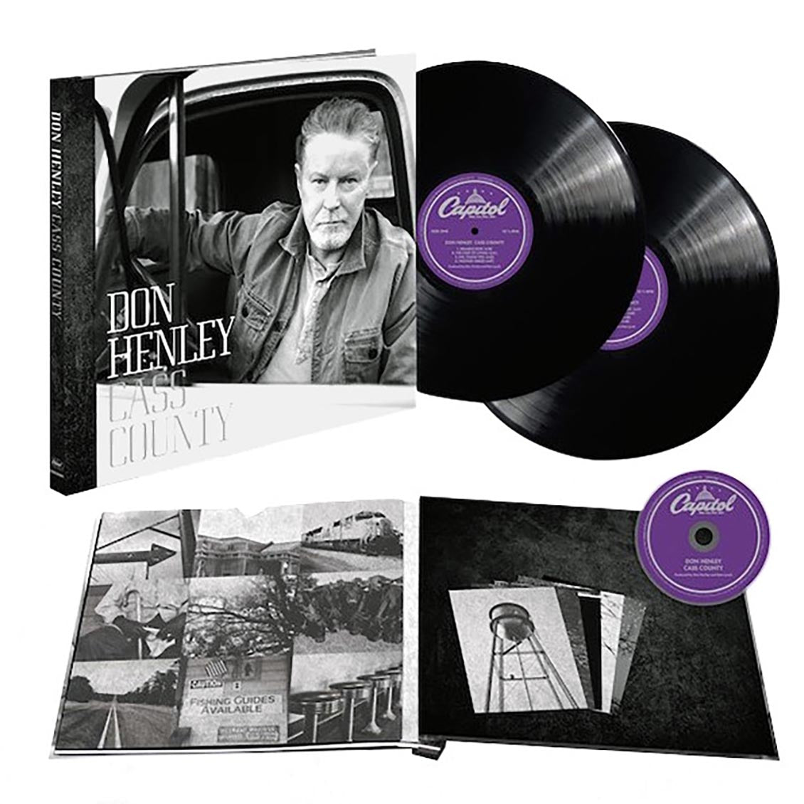 Don Henley - Cass Country (casebound set) (2xLP) (incl. CD)