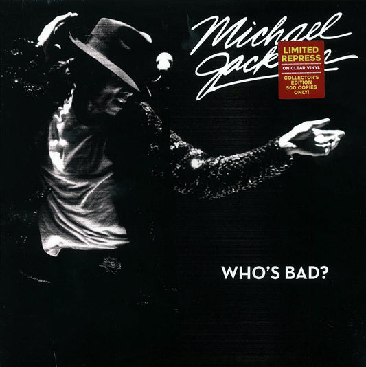 Michael Jackson - Who's Bad (ltd. 500 copies made) (clear vinyl)