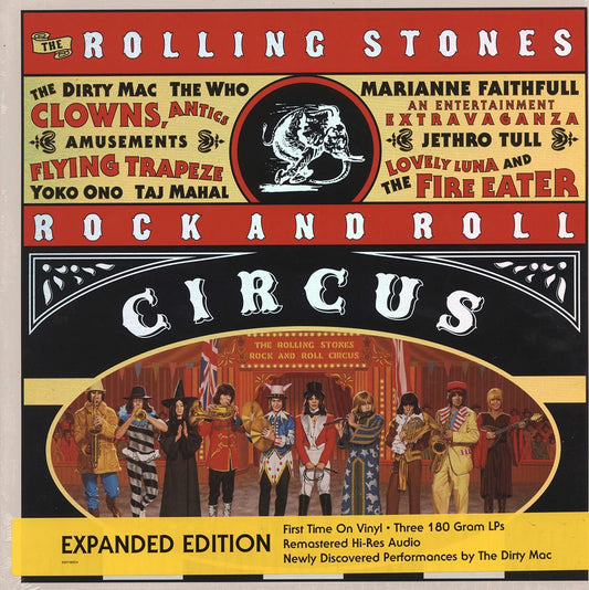 The Rolling Stones - Rock And Roll Circus (slipcase box set) (3xLP) (180g) (remastered) (expanded edition)