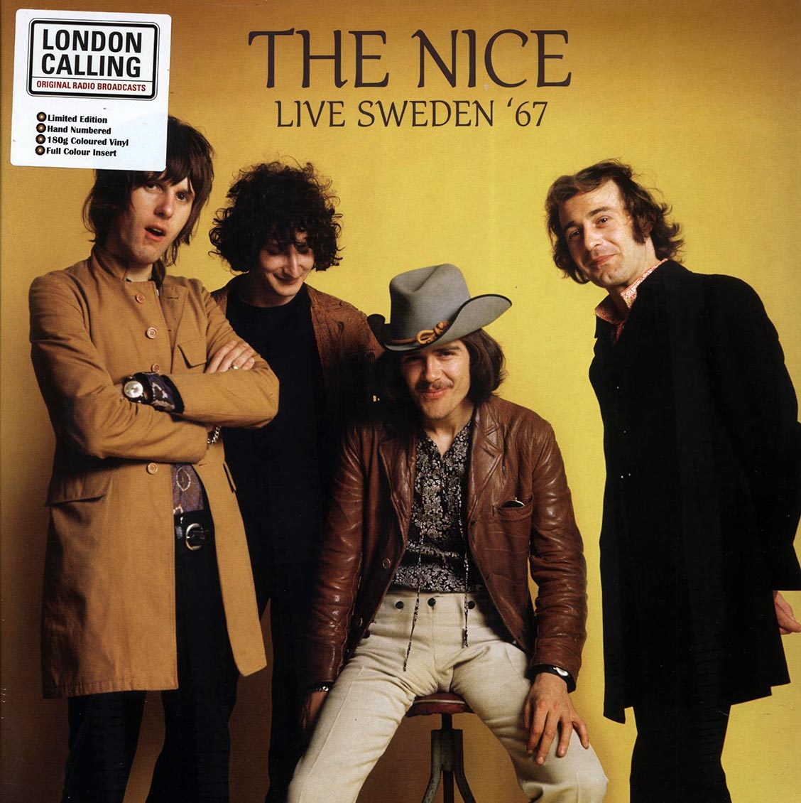 The Nice - Live Sweden '67 (hand-numbered ltd. ed.) (180g) (colored vinyl)