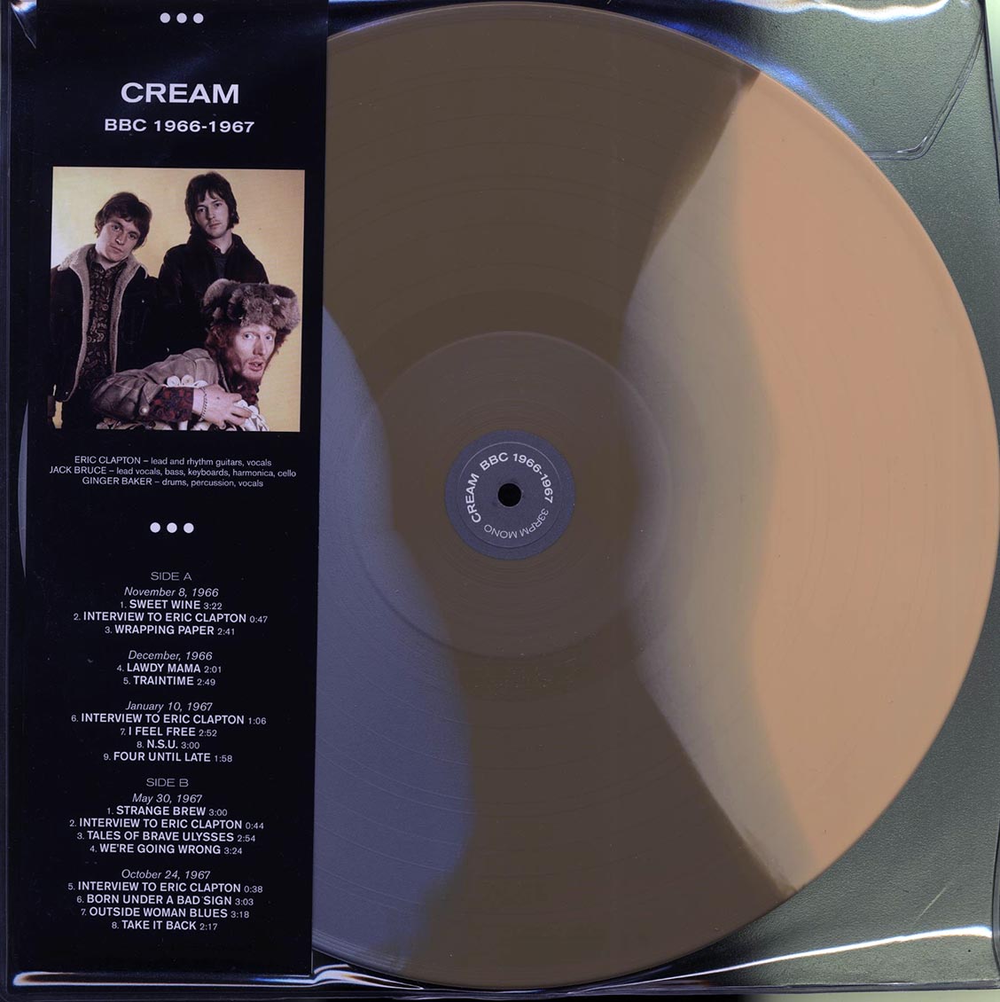 Cream - BBC 1966-1967 (ltd. 500 copies made) (colored vinyl)