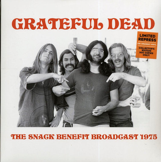 Grateful Dead - The Snack Benefit Broadcast 1975 (ltd. 500 copies made) (orange vinyl)