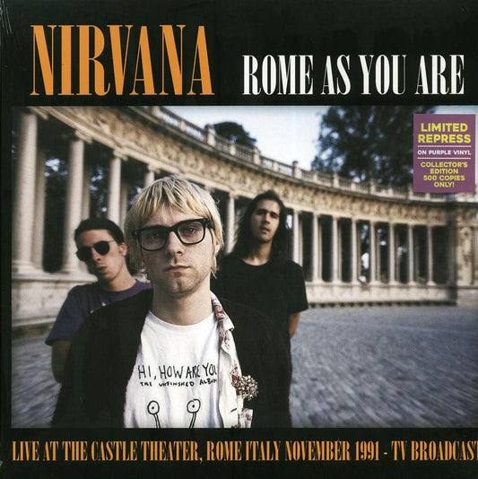 Nirvana - Rome As You Are: Live At The Castle Theatre, Rome, Italy, November 1991 TV Broadcast (ltd. 500 copies made)