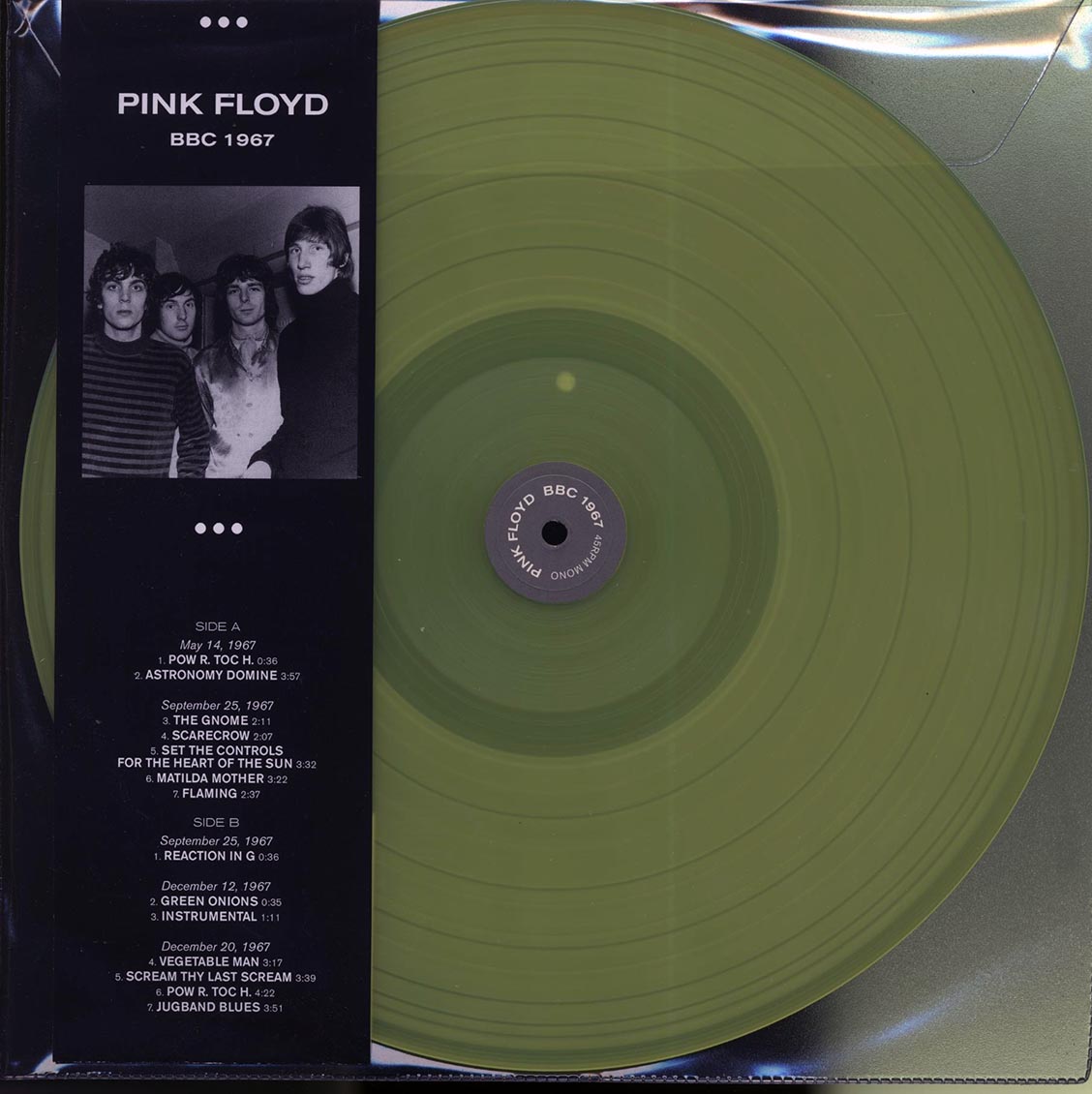 Pink Floyd - BBC 1967 (ltd. 500 copies made) (green vinyl)