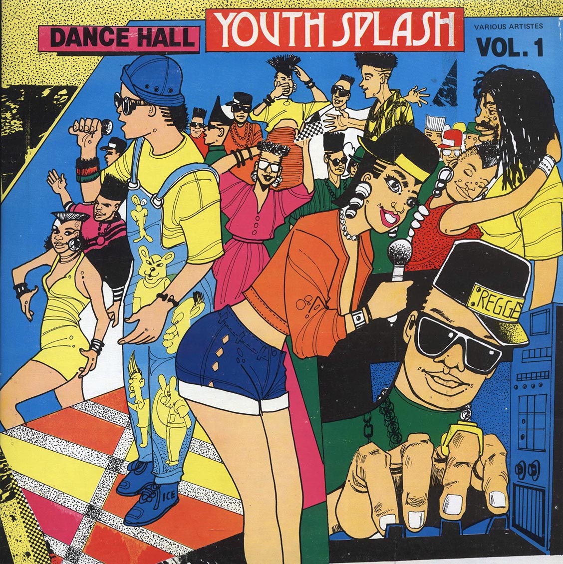 Derrick Parker, Candy Man, Virgo Man, Daddy Culture, Etc. - Dance Hall Youth Splash Volume 1 (Jamaica press) (orig. press)