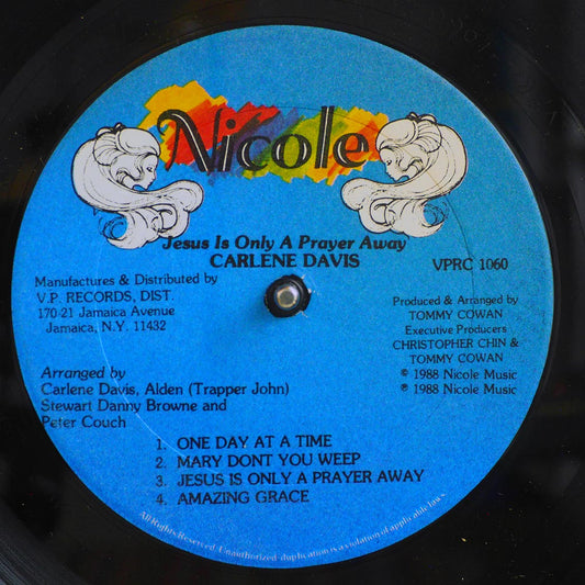 Carlene Davis - Jesus Is Only A Prayer Away (orig. press)