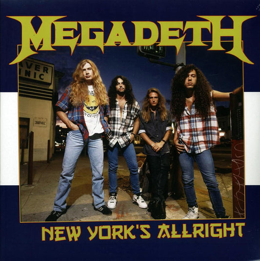 Megadeth - New York's Alright: Recorded Live At Webster Hall, New York, October 25th 1994 FM Broadcast (ltd. 500 copies made)