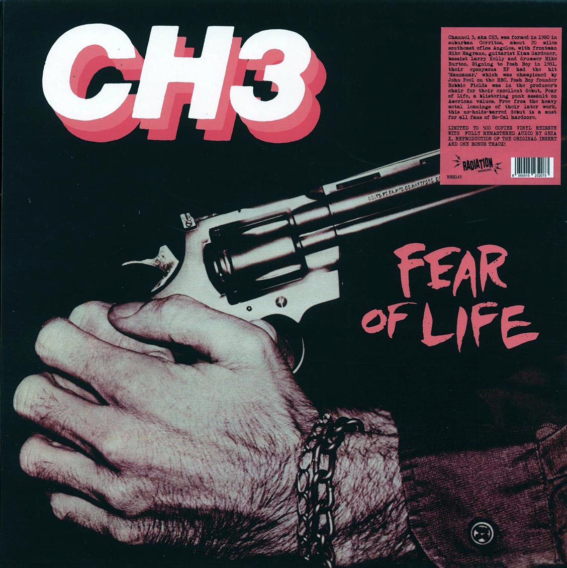 CH3 - Fear Of Life (+ 2 bonus tracks) (ltd. 500 copies made) (remastered)