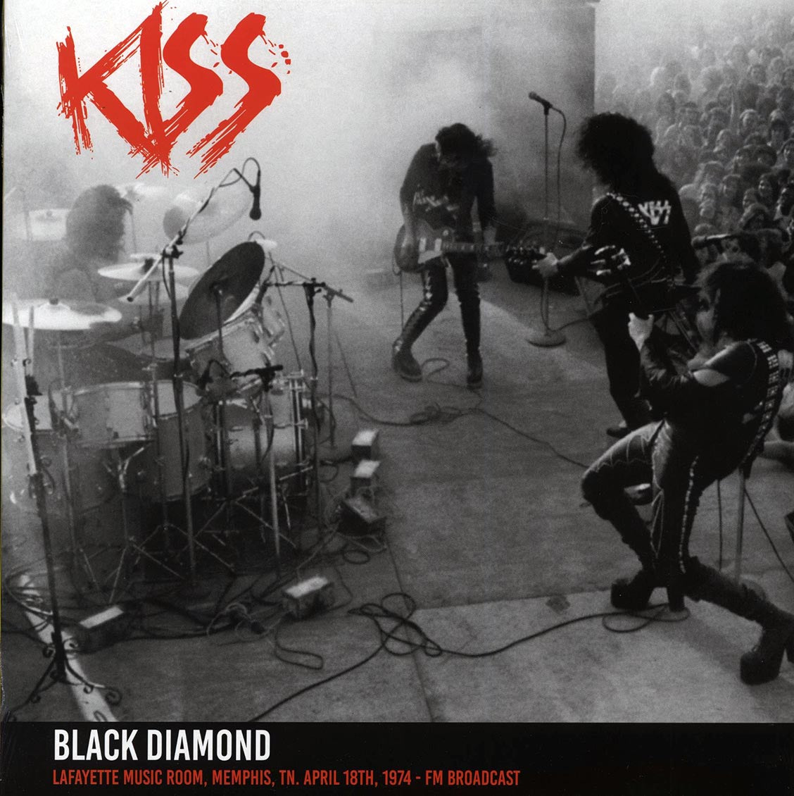 Kiss - Black Diamond: Lafayette Music Room, Memphis, TN, April 18th, 1974 FM Broadcast (ltd. 500 copies made)