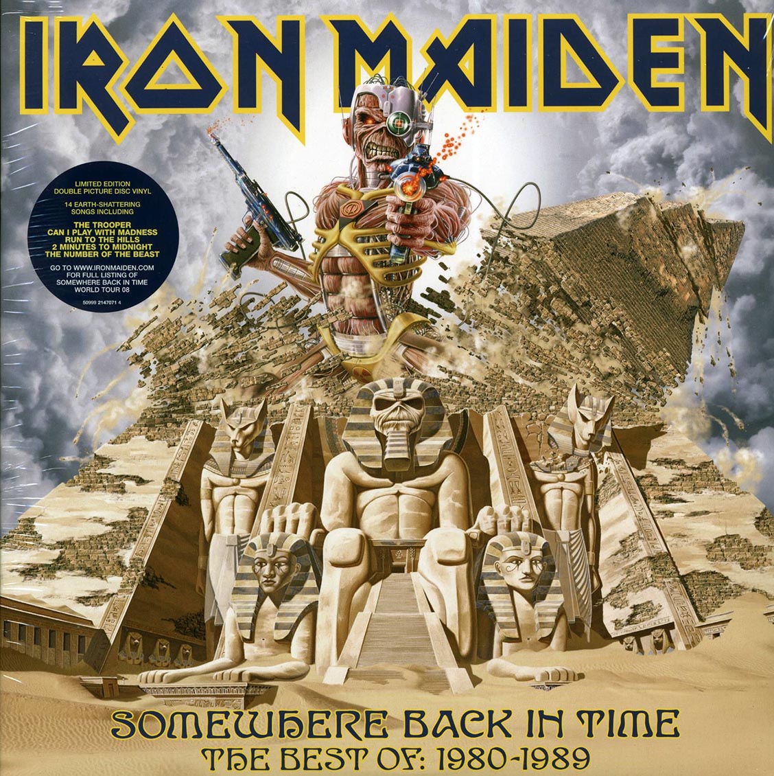 Iron Maiden - Somewhere Back In Time: The Best Of: 1980-1989 (ltd. ed.) (2xLP) (picture disc)