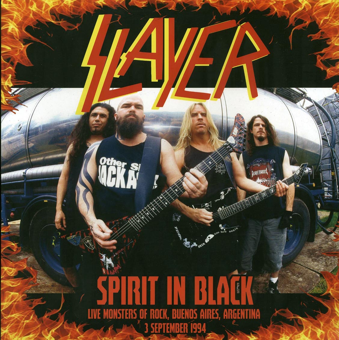 Slayer - Spirit In Black: Live Monsters Of Rock, Buenos Aires, Argentina 3 September 1994 (ltd. 500 copies made)