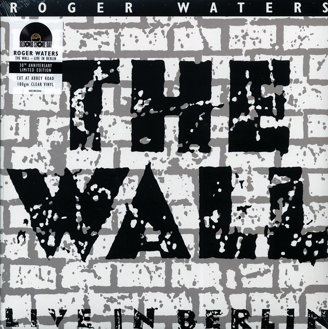 Roger Waters - The Wall: Live In Berlin (30th Anniv. Ed.) (RSD 2021) (2xLP) (incl. mp3) (180g) (clear vinyl)