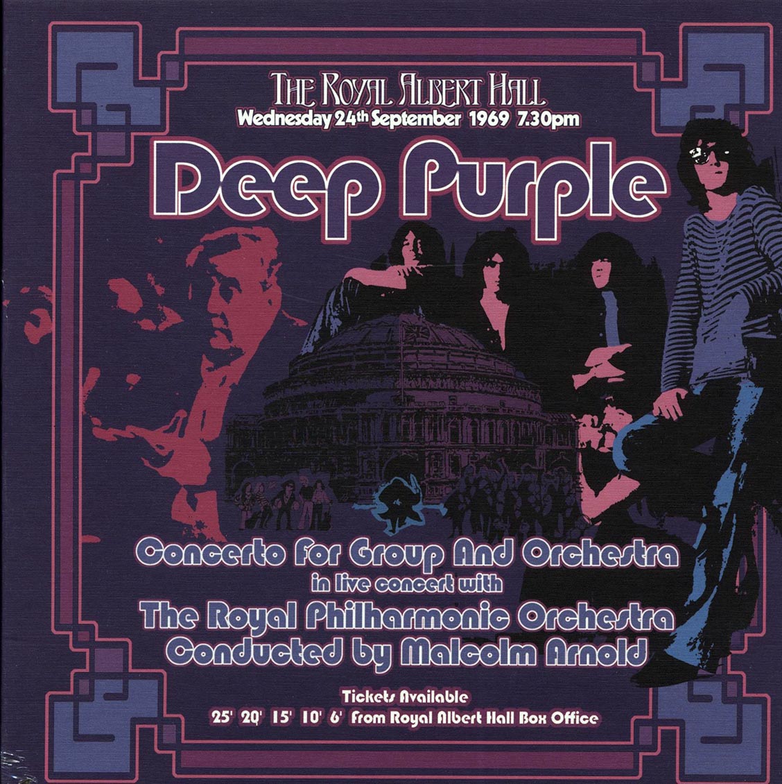 Deep Purple, The Royal Philharmonic Orchestra, Malcom Arnold - Concerto For Group And Orchestra (3xLP) (box set) (remastered)