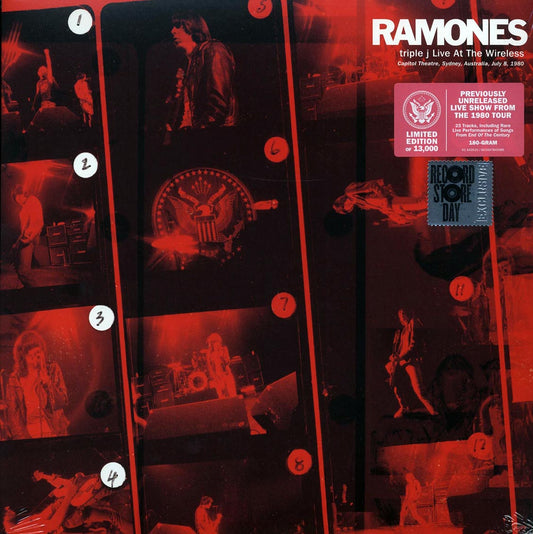 The Ramones - Triple J Live At The Wireless, Capitol Theatre, Sydney, Australia, July 8, 1980 (RSD 2021) (numbered ltd.ed.) (180g)