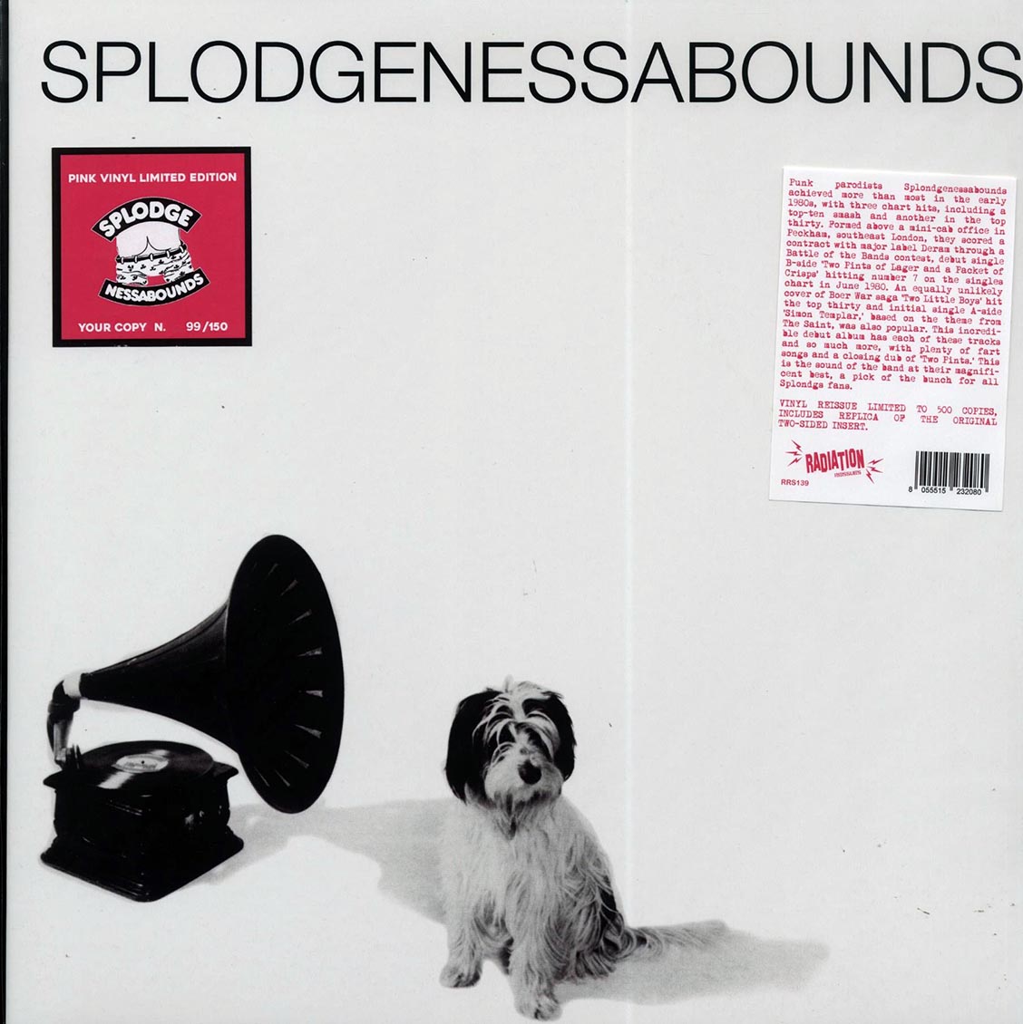 Splodgenessabounds - Splodgenessabounds (ltd. 150 copies made) (pink vinyl)