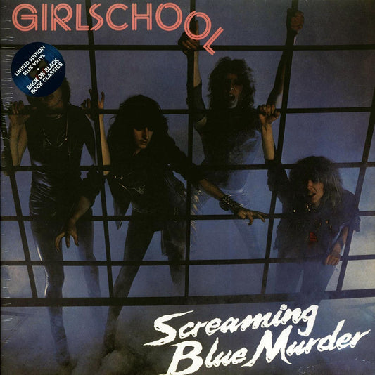 Girlschool - Screaming Blue Murder (+ 2 bonus tracks) (ltd. ed.) (blue vinyl)