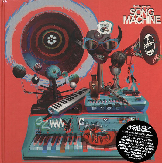 Gorillaz - Song Machine Season One (casebound set) (ltd. ed.) (2xLP) (incl. mp3) (deluxe edition) (incl. CD)