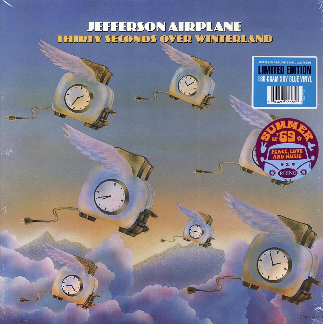 Jefferson Airplane - Thirty Seconds Over Winterland (180g) (blue vinyl)