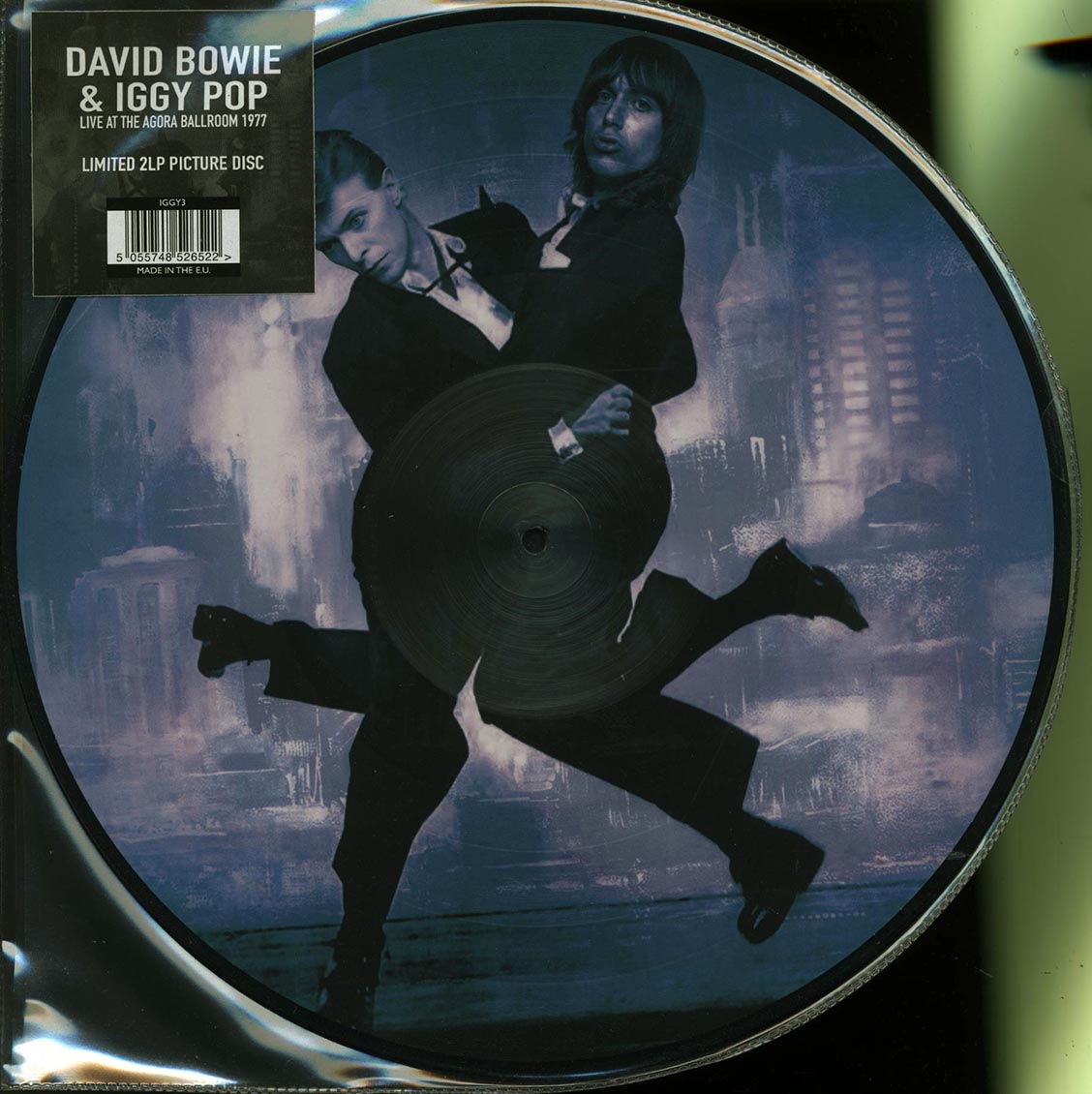 David Bowie, Iggy Pop - Agora Ballroom, Cleveland, Ohio, 21st March, 1977 (ltd. 500 copies made) (2xLP) (picture disc)