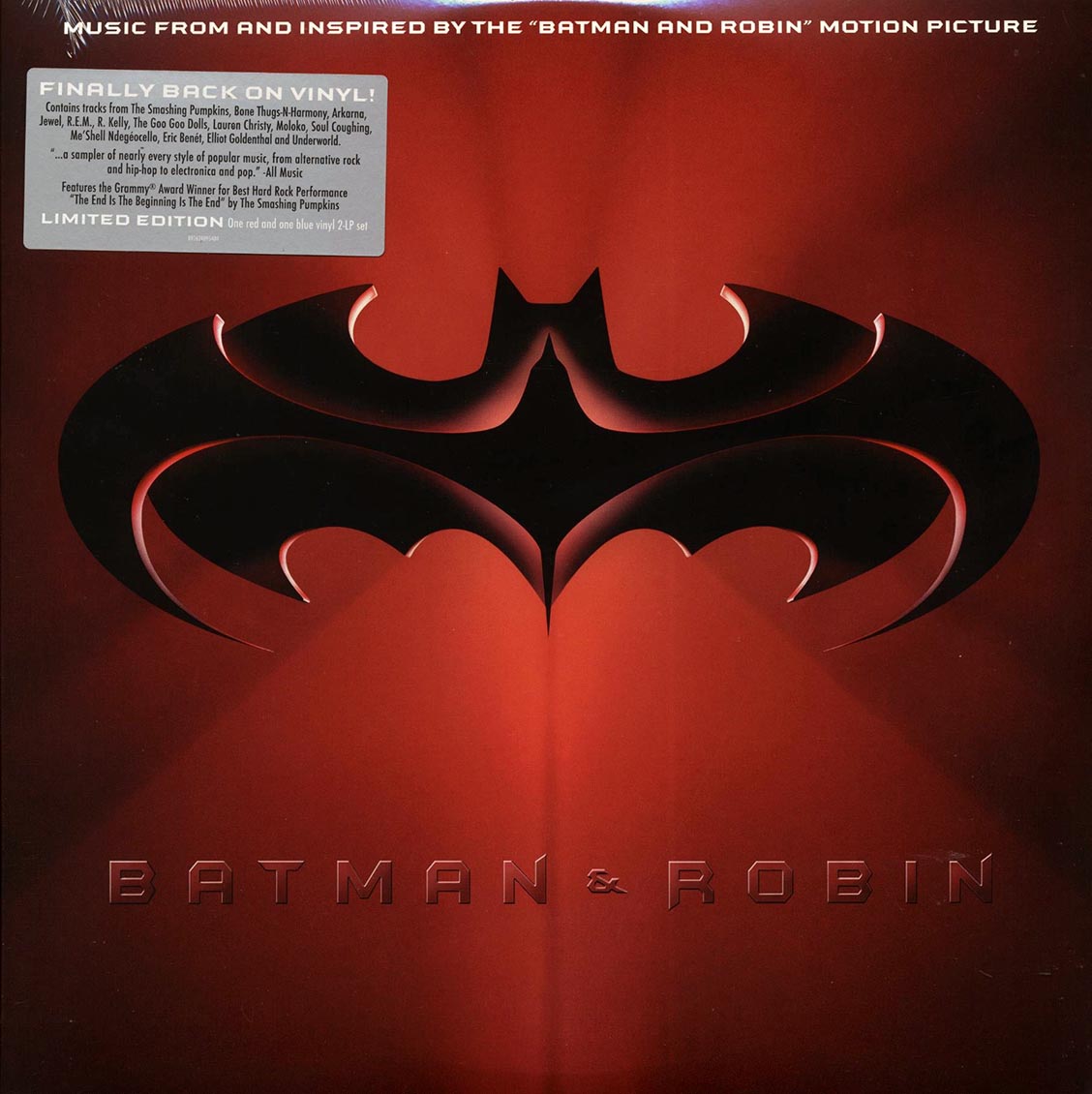 Smashing Pumpkins, Goo Goo Dolls, R Kelly, Jewel, Etc. - Batman & Robin: Music From And Inspired By The Batman & Robin Motion Picture (RSD 2020) (ltd. ed.) (2xLP) (colored vinyl)