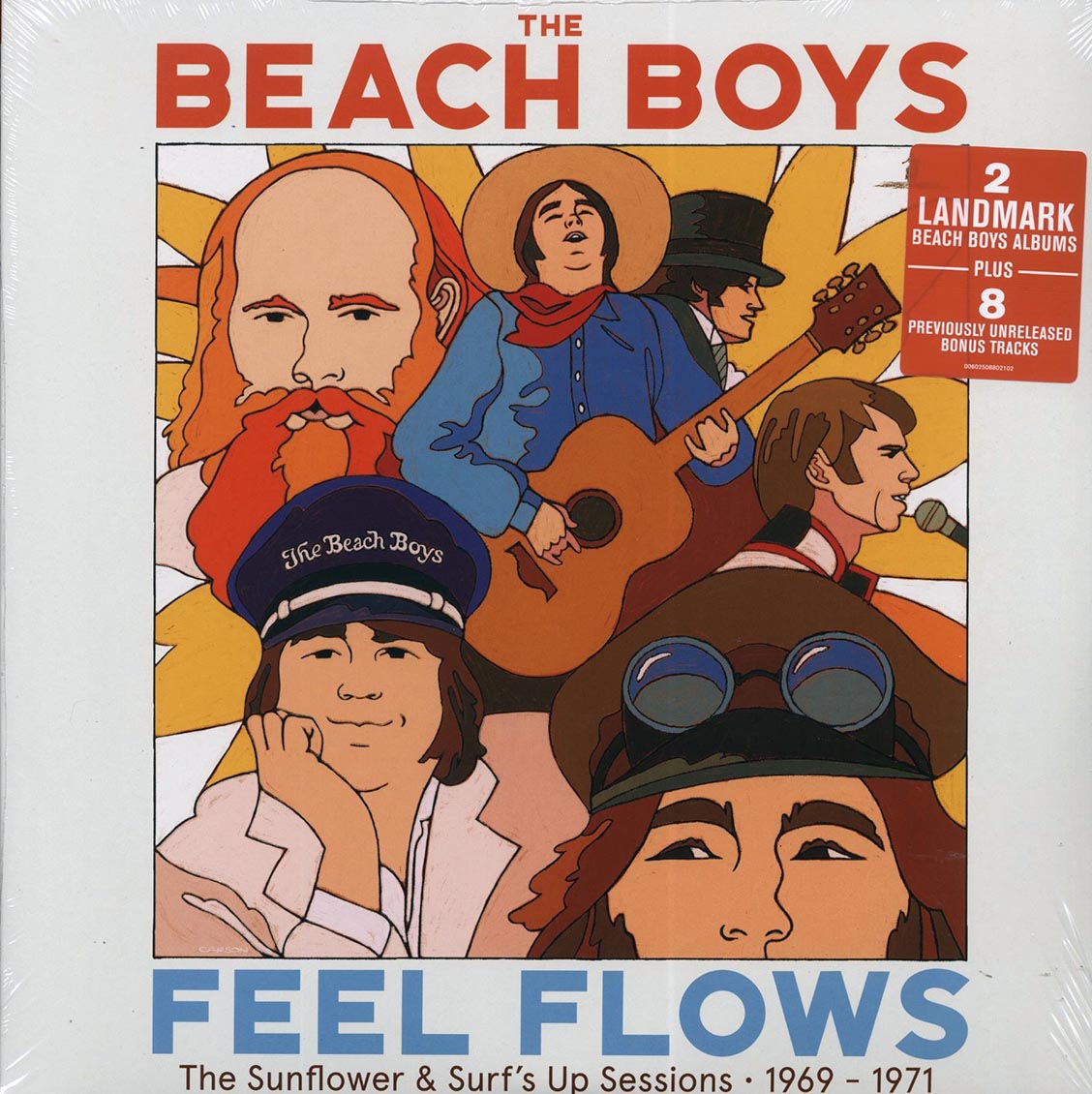 The Beach Boys - Feel Flows: The Sunflower + Surf's Up Sessions 1969-1971 (30 tracks) (+ 9 bonus tracks) (2xLP)