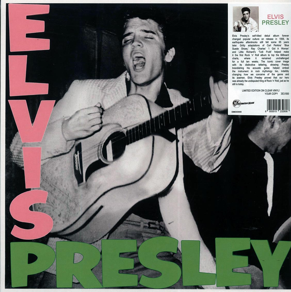 Elvis Presley - Elvis Presley (ltd. 500 copies made) (clear vinyl)