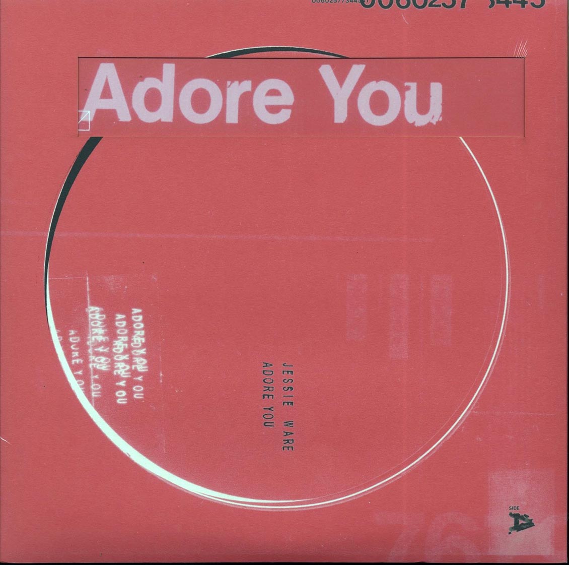 Jessie Ware - Adore You/Overtime (die-cut jacket) (10")