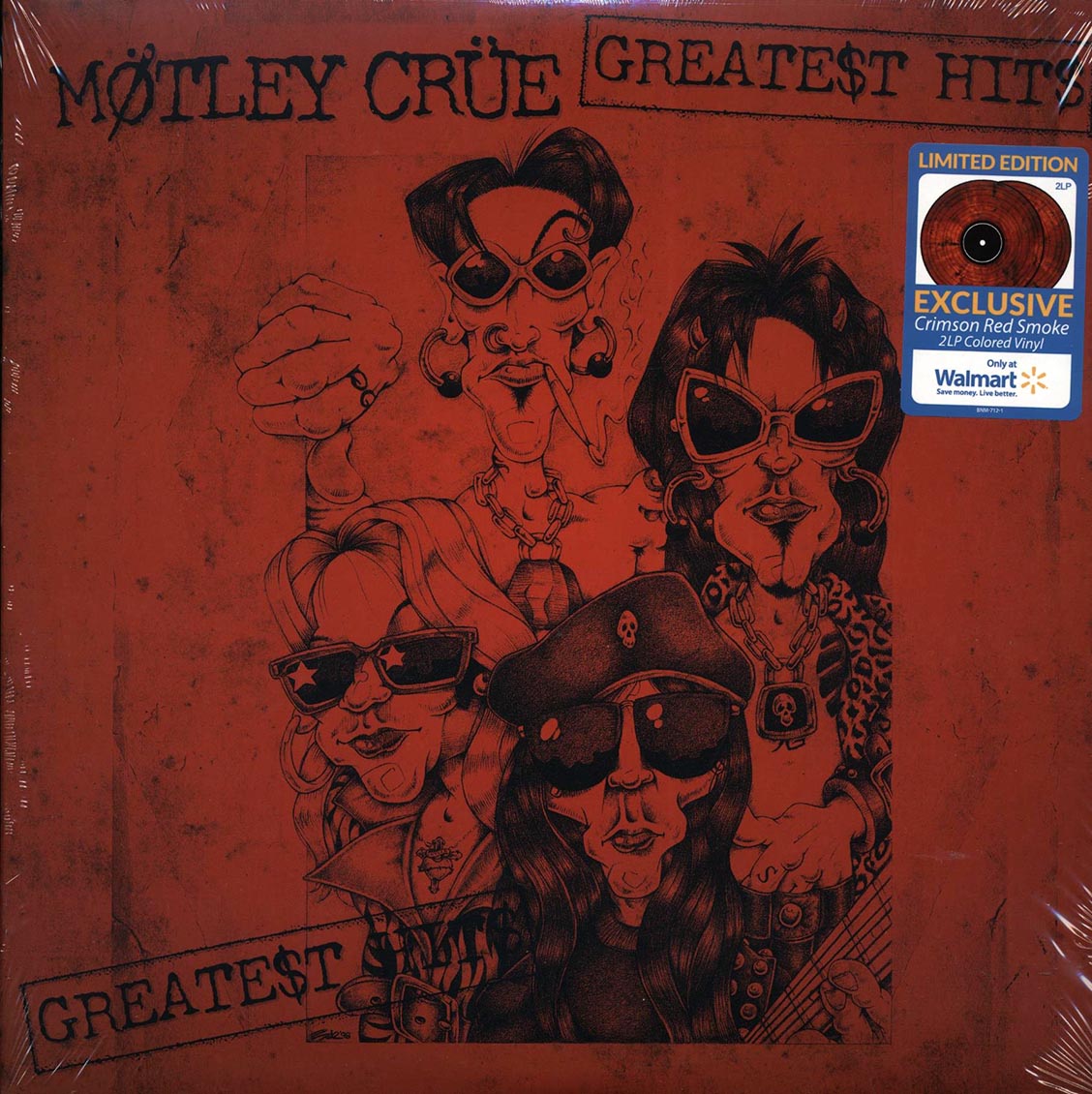 Motley Crue - Greatest Hits (ltd. ed.) (2xLP) (red vinyl)