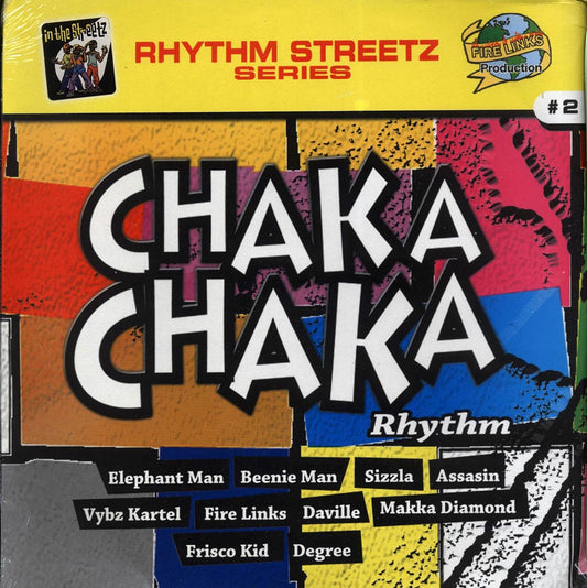 Sizzla, Vybz Kartel, Beenie Man, Tanya Stephens, Etc. - Chaka Chaka Rhythm (rhythm: "Chaka Chaka") (Jamaica press) (orig. press) (2xLP)