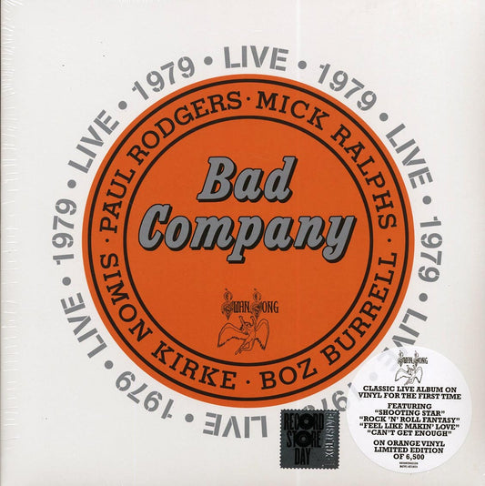 Bad Company - Live 1979 (RSD 2022) (ltd. ed.) (2xLP) (orange vinyl)