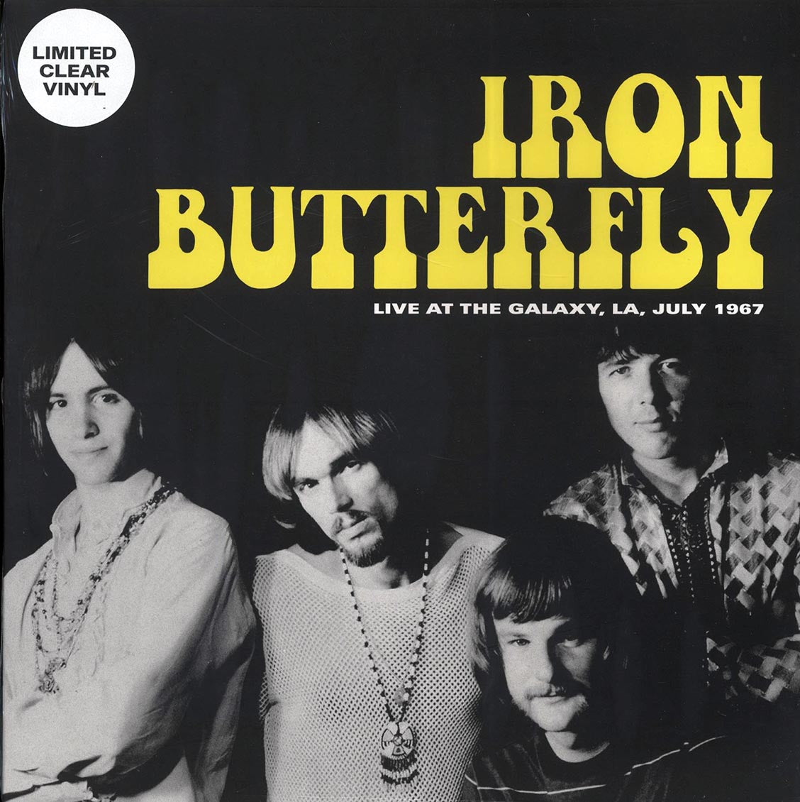 Iron Butterfly - Live At The Galaxy, LA, July 1967 (ltd. 500 copies made) (clear vinyl)