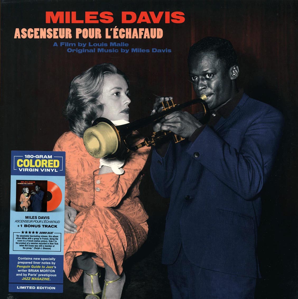 Miles Davis - Ascenseur Pour L'Echafaud: Lift To The Scaffold (+ 2 bonus tracks) (DMM) (ltd. ed.) (180g) (red vinyl)