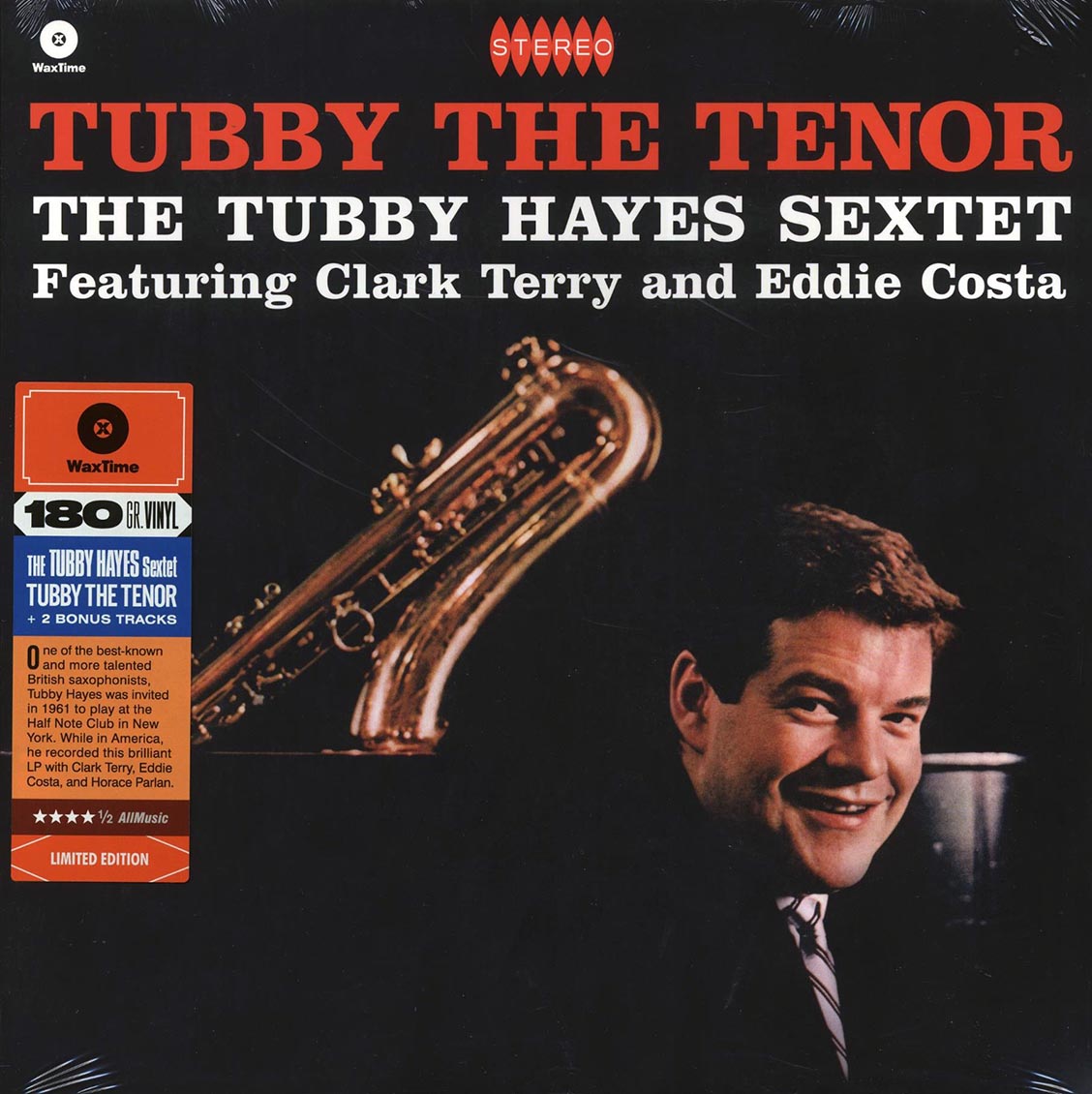 The Tubby Hayes Sextet - Tubby The Tenor (+ 3 bonus tracks) (DMM) (ltd. ed.) (180g)