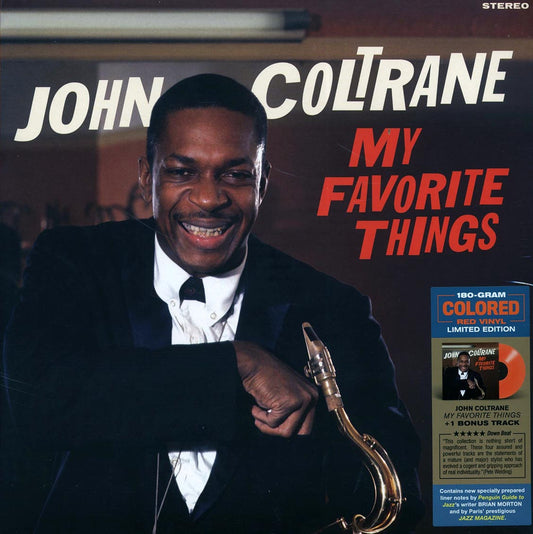 John Coltrane - My Favorite Things (+ 2 bonus tracks) (DMM) (ltd. ed.) (180g) (red vinyl)