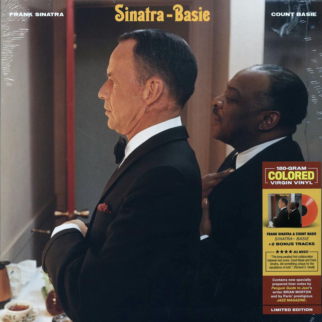 Frank Sinatra, Count Basie - Sinatra-Basie (+ 3 bonus tracks) (DMM) (ltd. ed.) (180g) (red vinyl)