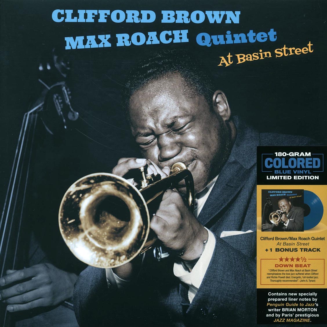 Clifford Brown, Max Roach - At Basin Street (+ 2 bonus tracks) (DMM) (ltd. ed.) (180g) (blue vinyl)