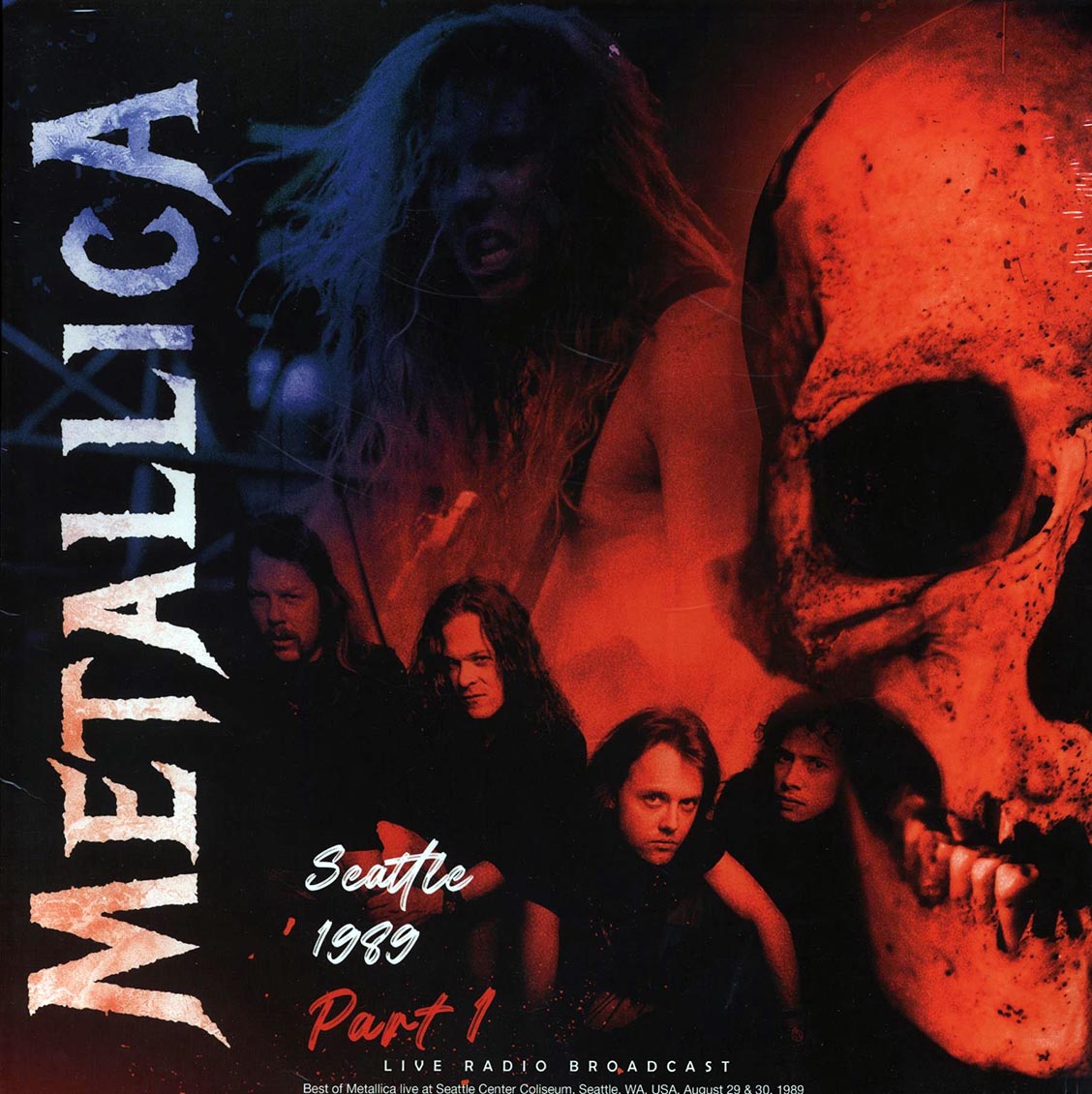 Metallica - Seattle 1989 Part 1: Live At Seattle Center Coliseum, Seattle, WA, USA, August 28 & 29, 1989