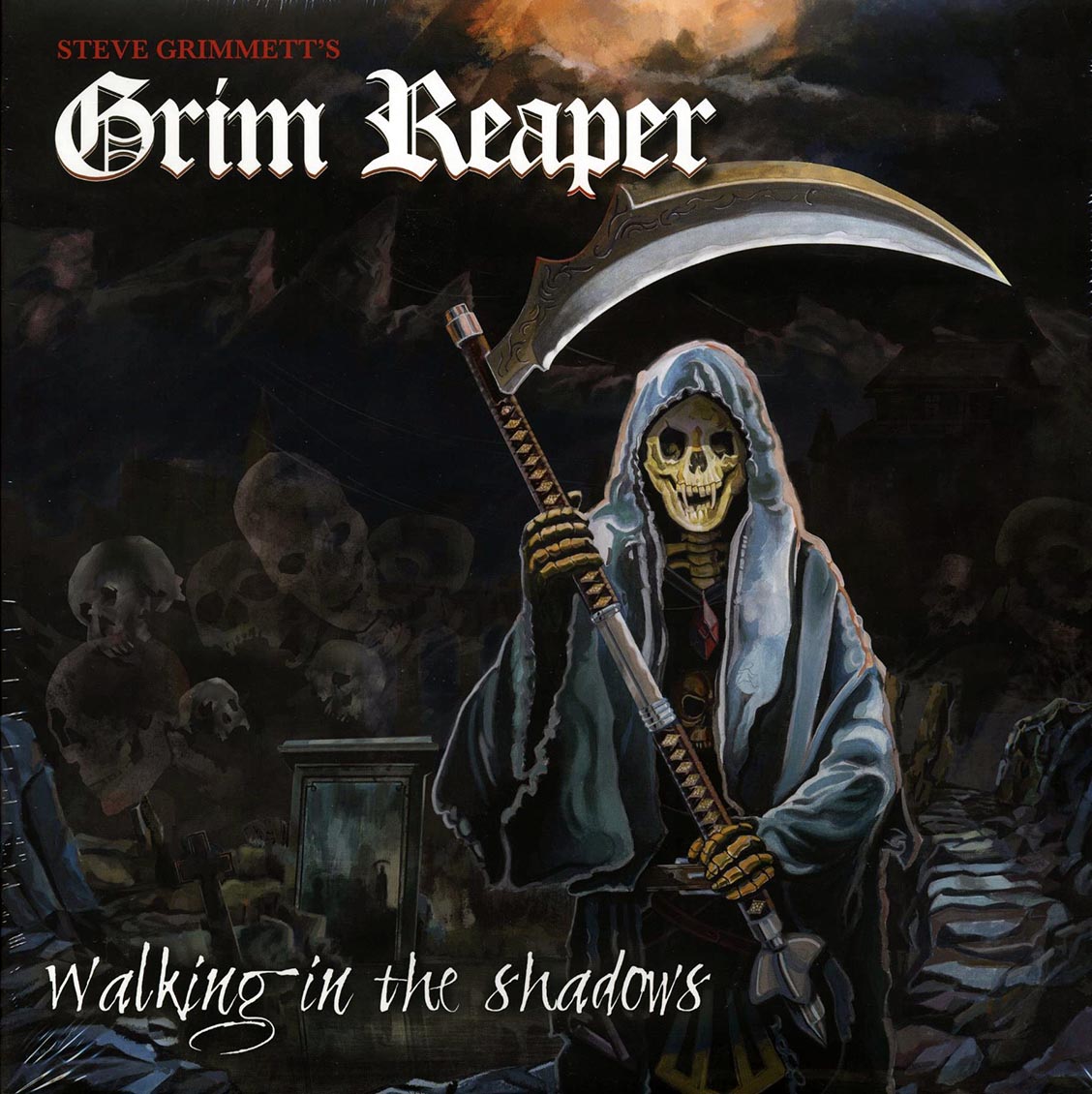 Steve Grimmett's Grim Reaper - Walking In The Shadows (ltd. ed.) (2xLP) (colored vinyl) (deluxe edition)