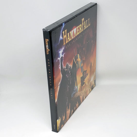 Hammerfall - One Crimson Night (slipcase box set) (ltd. ed.) (3xLP) (box set) (deluxe edition) (clear vinyl)